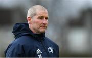 10 February 2020; Senior coach Stuart Lancaster during Leinster Rugby squad training at UCD, Dublin. Photo by Ramsey Cardy/Sportsfile