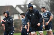 10 February 2020; Scott Fardy during Leinster Rugby squad training at UCD, Dublin. Photo by Ramsey Cardy/Sportsfile