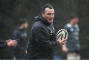10 February 2020; Peter Dooley during Leinster Rugby squad training at UCD, Dublin. Photo by Ramsey Cardy/Sportsfile