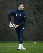 10 February 2020; Dave Kearney during Leinster Rugby squad training at UCD, Dublin. Photo by Ramsey Cardy/Sportsfile