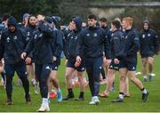 10 February 2020; Harry Byrne, centre, during Leinster Rugby squad training at UCD, Dublin. Photo by Joseph Walsh/Sportsfile
