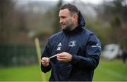 10 February 2020; Dave Kearney during Leinster Rugby squad training at UCD, Dublin. Photo by Joseph Walsh/Sportsfile