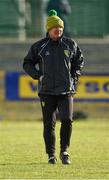 9 February 2020; Donegal manager Declan Bonner before the Allianz Football League Division 1 Round 3 match between Donegal and Galway at O'Donnell Park in Letterkenny, Donegal. Photo by Oliver McVeigh/Sportsfile