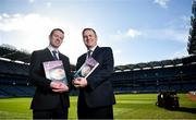 11 February 2020; Director of Finance of the GAA Ger Mulryan, left, and Commercial Director of the GAA and Croke Park Stadium Director Peter McKenna in attendance during the GAA/Croke Park Financial Reports and Director General’s Annual Report Media Briefing at the GAA Museum in Croke Park, Dublin. Photo by David Fitzgerald/Sportsfile