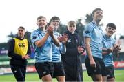 11 February 2020; St Michaels College players following the Bank of Ireland Leinster Schools Senior Cup Second Round match between Gonzaga College and St Michaels College at Energia Park in Dublin. Photo by Ramsey Cardy/Sportsfile