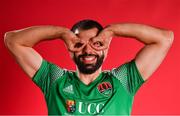 7 February 2020; Conor Davis during a Cork City Squad Portraits Session at Bishopstown Stadium in Cork. Photo by Eóin Noonan/Sportsfile