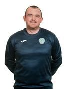 10 February 2020; Goalkeeping coach David Crawford during a Finn Harps Squad Portraits Session at Finn Valley Centre in Stranorlar, Co. Donegal. Photo by Oliver McVeigh/Sportsfile