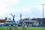 11 February 2020; Jack Guinane of St Michaels College during the Bank of Ireland Leinster Schools Senior Cup Second Round match between Gonzaga College and St Michaels College at Energia Park in Dublin. Photo by Ramsey Cardy/Sportsfile