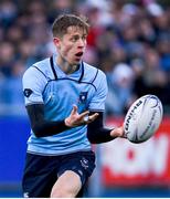 11 February 2020; Niall Carroll of St Michaels College during the Bank of Ireland Leinster Schools Senior Cup Second Round match between Gonzaga College and St Michaels College at Energia Park in Dublin. Photo by Ramsey Cardy/Sportsfile