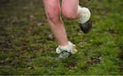 12 February 2020; A view of a runner competing in the Intermediate Girls race during the Irish Life Health Leinster Schools’ Cross Country Championships 2020 at Santry Demesne in Dublin. Photo by David Fitzgerald/Sportsfile