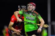 12 February 2020; Jerry Kelly of IT Carlow in action against Conor Boylan of UCC during the Fitzgibbon Cup Final match between UCC and IT Carlow at Dublin City University Sportsgrounds in Glasnevin, Dublin. Photo by Piaras Ó Mídheach/Sportsfile