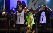 12 February 2020; Jerry Kelly of IT Carlow reacts after hitting a sideline wide in injury-time of the second half during the Fitzgibbon Cup Final match between UCC and IT Carlow at Dublin City University Sportsgrounds in Glasnevin, Dublin. Photo by Piaras Ó Mídheach/Sportsfile