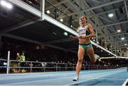 12 February 2020; Rosie Clarke of Great Britain competing in the final of the TG4 Women's 3000m event during the AIT International Grand Prix 2020 at AIT International Arena in Athlone, Westmeath. Photo by Sam Barnes/Sportsfile