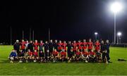 12 February 2020; The UCC squad before the Fitzgibbon Cup Final match between UCC and IT Carlow at Dublin City University Sportsgrounds in Glasnevin, Dublin. Photo by Piaras Ó Mídheach/Sportsfile