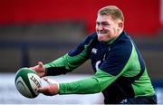 13 February 2020; Tadhg Furlong during Ireland Rugby Squad Training at Irish Independent Park in Cork. Photo by Brendan Moran/Sportsfile