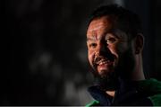 13 February 2020; Head coach Andy Farrell during an Ireland Rugby Press Conference at the River Lee hotel in Cork. Photo by Brendan Moran/Sportsfile