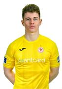 13 February 2020; Ed McGinty during a Sligo Rovers FC Squad Portrait Session at The Showgrounds in Sligo. Photo by David Fitzgerald/Sportsfile