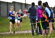 13 February 2020; Ben Walshe of St Josephs CBS Nenagh, Tipperary, competing in the minor boys 2500m race during the Irish Life Health Munster Schools' Cross Country Championships 2020 at Clarecastle in Clare. Photo by Eóin Noonan/Sportsfile