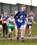13 February 2020; Darragh O'Regan of CBS Dungarvan, Waterford, competing in the minor boys 2500m race during the Irish Life Health Munster Schools' Cross Country Championships 2020 at Clarecastle in Clare. Photo by Eóin Noonan/Sportsfile