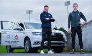 13 February 2020; Mitsubishi Motors Ireland are delighted to announce their new partnership with Dublin GAA as official vehicle sponsor. Pictured are Dublin footballers Brian Fenton, right, and Paddy Andrews at Parnell Park in Dublin. Photo by Sam Barnes/Sportsfile