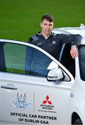 13 February 2020; Mitsubishi Motors are delighted to announce their new partnership with Dublin GAA as official vehicle sponsors. Pictured is Dublin hurler Chris Crummey at Parnell Park in Dublin. Photo by Sam Barnes/Sportsfile