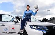 13 February 2020; Mitsubishi Motors are delighted to announce their new partnership with Dublin GAA as official vehicle sponsors. Pictured is Dublin footballer Lyndsey Davey at Parnell Park in Dublin. Photo by Sam Barnes/Sportsfile