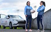 13 February 2020; Mitsubishi Motors are delighted to announce their new partnership with Dublin GAA as official vehicle sponsors. Pictured are Dublin footballers Sinéad Aherne, left, and Lyndsey Davey at Parnell Park in Dublin. Photo by Sam Barnes/Sportsfile