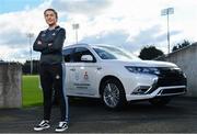 13 February 2020; Mitsubishi Motors are delighted to announce their new partnership with Dublin GAA as official vehicle sponsors. Pictured is Dublin camogie player Emma Flanagan at Parnell Park in Dublin. Photo by Sam Barnes/Sportsfile