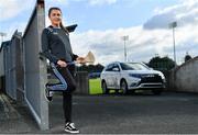 13 February 2020; Mitsubishi Motors are delighted to announce their new partnership with Dublin GAA as official vehicle sponsors. Pictured is Dublin camogie player Emma Flanagan at Parnell Park in Dublin. Photo by Sam Barnes/Sportsfile