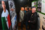 13 February 2020; Attendees during the National Football Exhibition Launch at the County Museum in Dundalk, Co Louth. The Football Association of Ireland, Dublin City Council and The Department of Transport, Tourism and Sport have joined forces to create a National Football Exhibition as part of the build up to Ireland’s Aviva Stadium playing host to four matches in the UEFA EURO 2020 Championships in June. The Exhibition is a celebration of Irish football and 60 Years of the European Championships. The Exhibition will be running in the County Museum, Dundalk, Co. Louth from February 14th – 29th. Photo by Stephen McCarthy/Sportsfile