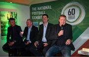 13 February 2020; Former Republic of Ireland player and manager Steve Staunton, right, with, from left, Republic of Ireland U21 manager Stephen Kenny, former Republic of Ireland international Ray Houghton and former Republic of Ireland international and current FAI Interim Deputy Chief Executive Niall Quinn during the National Football Exhibition Launch at the County Museum in Dundalk, Co Louth. The Football Association of Ireland, Dublin City Council and The Department of Transport, Tourism and Sport have joined forces to create a National Football Exhibition as part of the build up to Ireland’s Aviva Stadium playing host to four matches in the UEFA EURO 2020 Championships in June. The Exhibition is a celebration of Irish football and 60 Years of the European Championships. The Exhibition will be running in the County Museum, Dundalk, Co. Louth from February 14th – 29th. Photo by Stephen McCarthy/Sportsfile