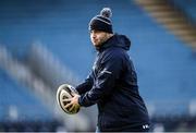 14 February 2020; Michael Milne during the Leinster Rugby captains run at the RDS Arena in Dublin. Photo by Ramsey Cardy/Sportsfile