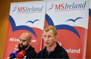 14 February 2020; Head coach Leo Cullen during a Leinster Rugby press conference at the MS Ireland Care Centre in Dublin. Photo by Ramsey Cardy/Sportsfile