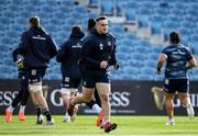 14 February 2020; Rónan Kelleher during the Leinster Rugby captains run at the RDS Arena in Dublin. Photo by Ramsey Cardy/Sportsfile