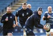 14 February 2020; Ciarán Frawley during the Leinster Rugby captains run at the RDS Arena in Dublin. Photo by Ramsey Cardy/Sportsfile