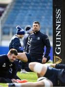14 February 2020; Rob Kearney during the Leinster Rugby captains run at the RDS Arena in Dublin. Photo by Ramsey Cardy/Sportsfile