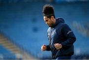 14 February 2020; Joe Tomane during the Leinster Rugby captains run at the RDS Arena in Dublin. Photo by Ramsey Cardy/Sportsfile