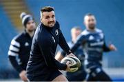 14 February 2020; Cian Kelleher during the Leinster Rugby captains run at the RDS Arena in Dublin. Photo by Ramsey Cardy/Sportsfile