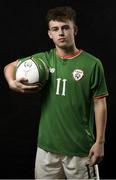 14 February 2018; Marc Walsh during a Republic of Ireland U17's Portrait Session at the Connaught Hotel in Galway. Photo by Seb Daly/Sportsfile