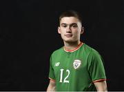 14 February 2018; Séamas Keogh during a Republic of Ireland U17's Portrait Session at the Connaught Hotel in Galway. Photo by Seb Daly/Sportsfile