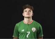 14 February 2018; Callum Thompson during a Republic of Ireland U17's Portrait Session at the Connaught Hotel in Galway. Photo by Seb Daly/Sportsfile