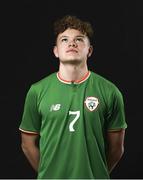 14 February 2018; Callum Thompson during a Republic of Ireland U17's Portrait Session at the Connaught Hotel in Galway. Photo by Seb Daly/Sportsfile