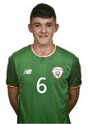 14 February 2018; Jason Knight during a Republic of Ireland U17's Portrait Session at the Connaught Hotel in Galway. Photo by Seb Daly/Sportsfile
