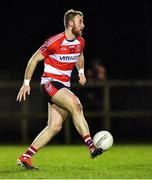 12 February 2020; Killian O'Hanlon of CIT during the Trench Cup Final match between Mary Immaculate College Limerick and CIT at Dublin City University Sportsgrounds in Glasnevin, Dublin. Photo by Piaras Ó Mídheach/Sportsfile