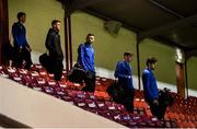 14 February 2020; Waterford United players arrive ahead of the SSE Airtricity League Premier Division match between St Patrick's Athletic and Waterford at Richmond Park in Dublin. Photo by Sam Barnes/Sportsfile