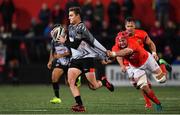 14 February 2020; Edmund Ludick of Isuzu Southern Kings is tackled by John Hodnett of Munster during the Guinness PRO14 Round 11 match between Munster and Isuzu Southern Kings at Irish Independent Park in Cork. Photo by Brendan Moran/Sportsfile