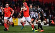 14 February 2020; John Hodnett of Munster runs in to score his side's sixth try during the Guinness PRO14 Round 11 match between Munster and Isuzu Southern Kings at Irish Independent Park in Cork. Photo by Brendan Moran/Sportsfile