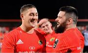 14 February 2020; Dan Goggin, left, and Kevin O’Byrne of Munster after the Guinness PRO14 Round 11 match between Munster and Isuzu Southern Kings at Irish Independent Park in Cork. Photo by Brendan Moran/Sportsfile