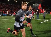 14 February 2020; Edmund Ludick, left, and Erich Cronje of Isuzu Southern Kings run out prior to the Guinness PRO14 Round 11 match between Munster and Isuzu Southern Kings at Irish Independent Park in Cork. Photo by Brendan Moran/Sportsfile