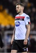 14 February 2020; Andy Boyle of Dundalk during the SSE Airtricity League Premier Division match between Dundalk and Derry City at Oriel Park in Dundalk, Louth. Photo by Ben McShane/Sportsfile